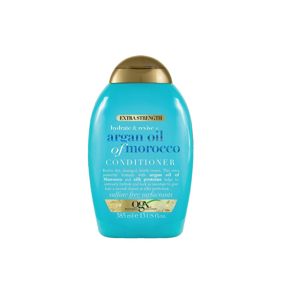 OGX Argon Oil Of Morocco conditioner Hydrate & Revive 385ml (Extra Strength)