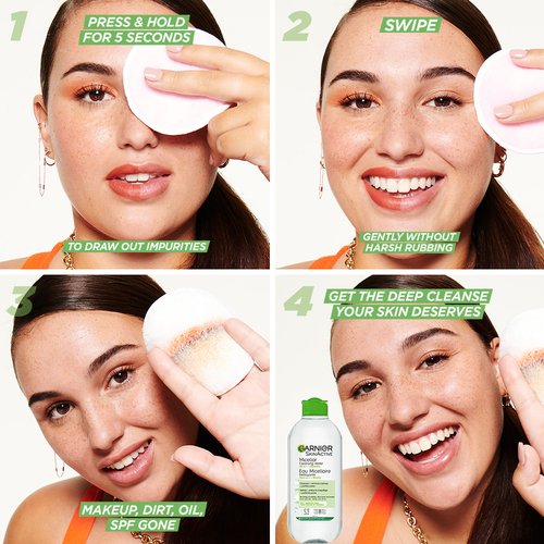 Garnier Micellar Cleansing Water for Combination and Sensitive Skin (400ml)