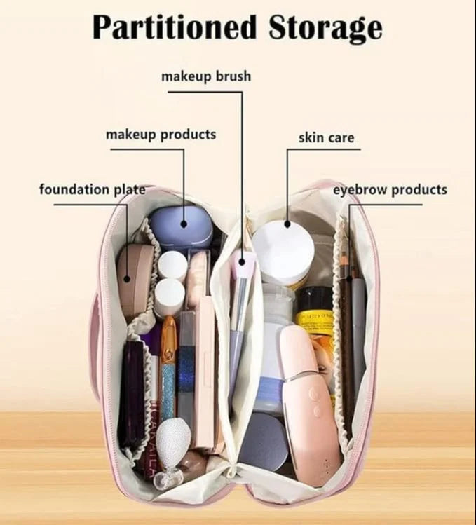 Travel Friendly Cosmetic Pouch