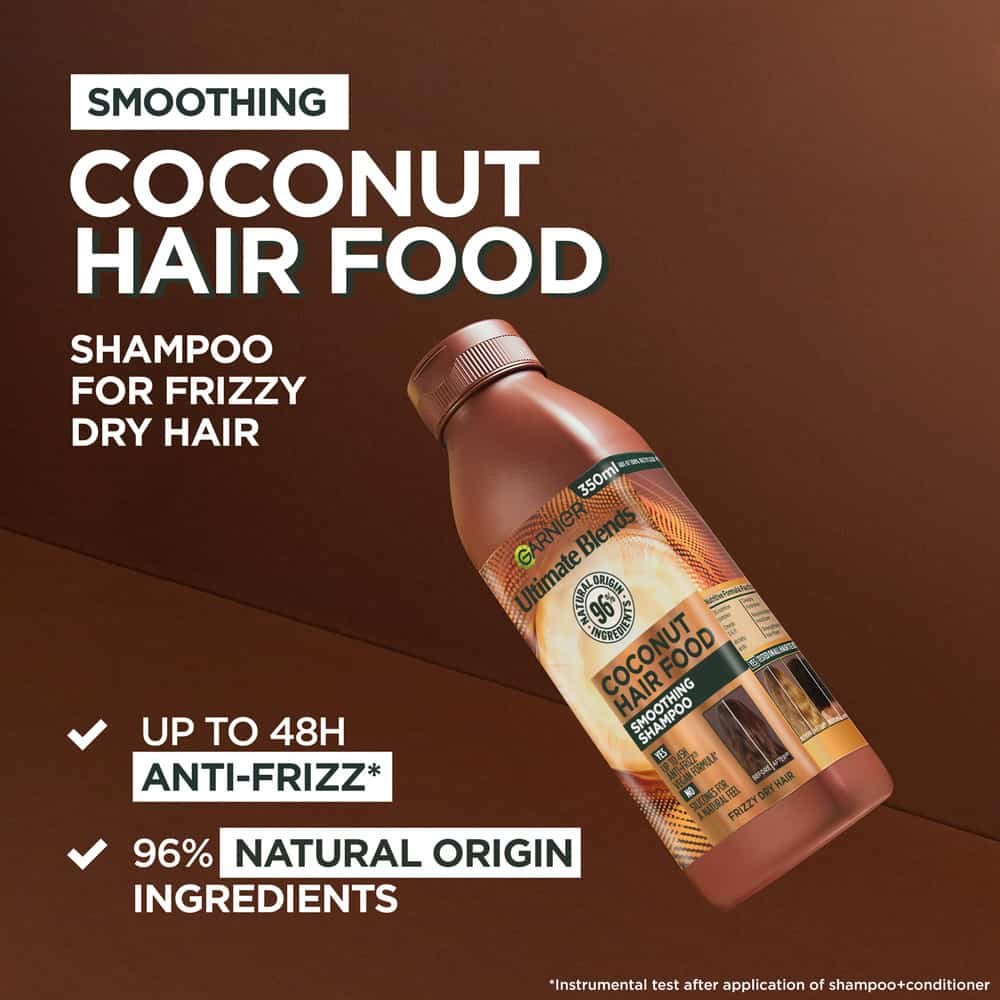 Garnier Fructis Coconut Hair Food Shampoo 350ml