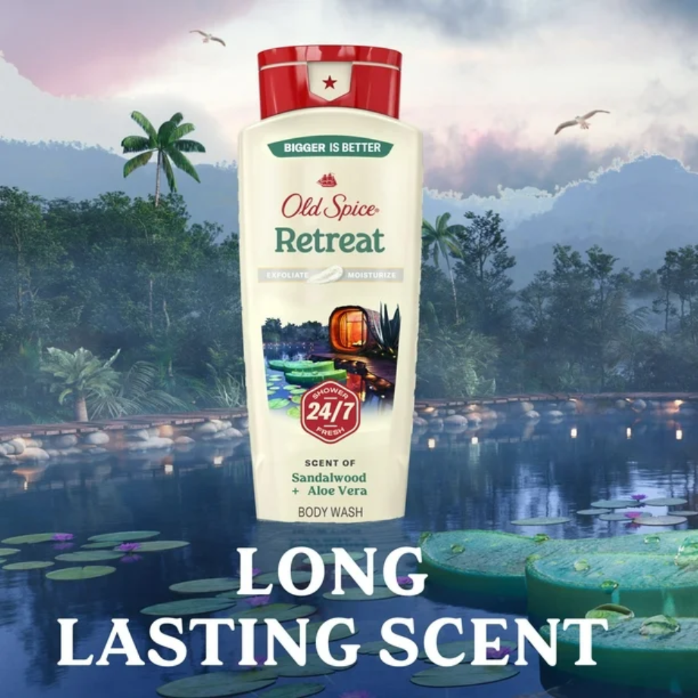 Old Spice Men’s Body Wash Retreat Scent 532ml