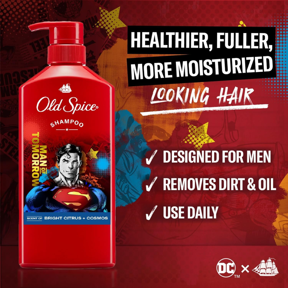 Old Spice Shampoo – Superman, Man of Tomorrow, 650ml