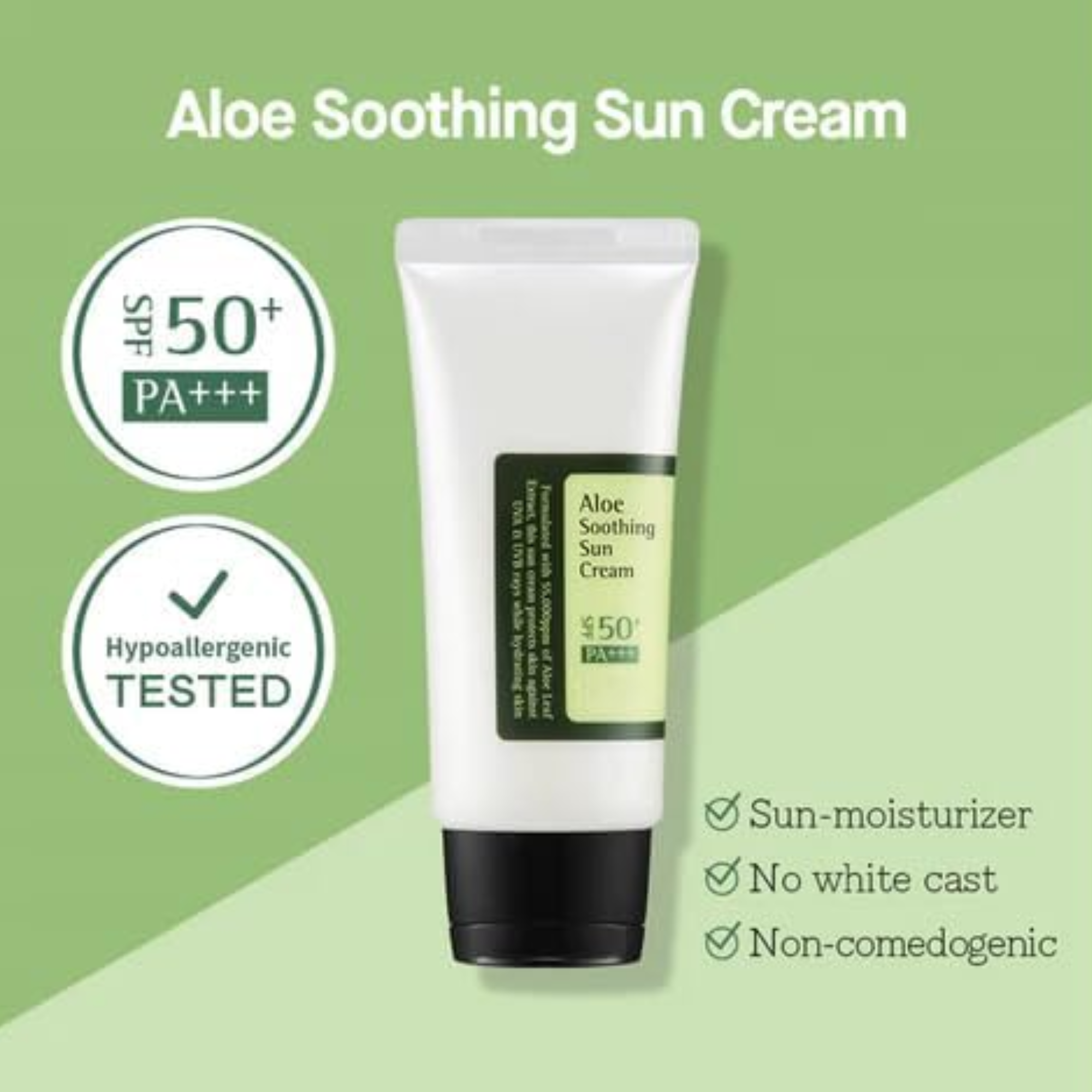 COSRX Aloe Soothing Sun Cream SPF50 PA+++, 50ml