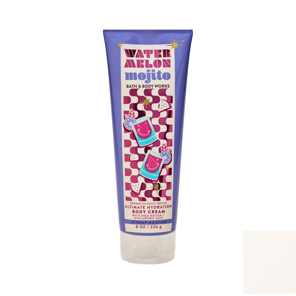 Bath & Body Works Ultimate Hydration Body Cream – Watermelon Mojito (226g)