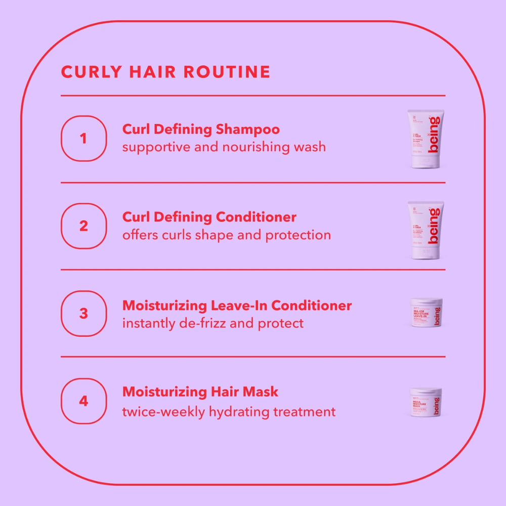 Being Curl Power Mega Moisture Hair Mask – 345ml