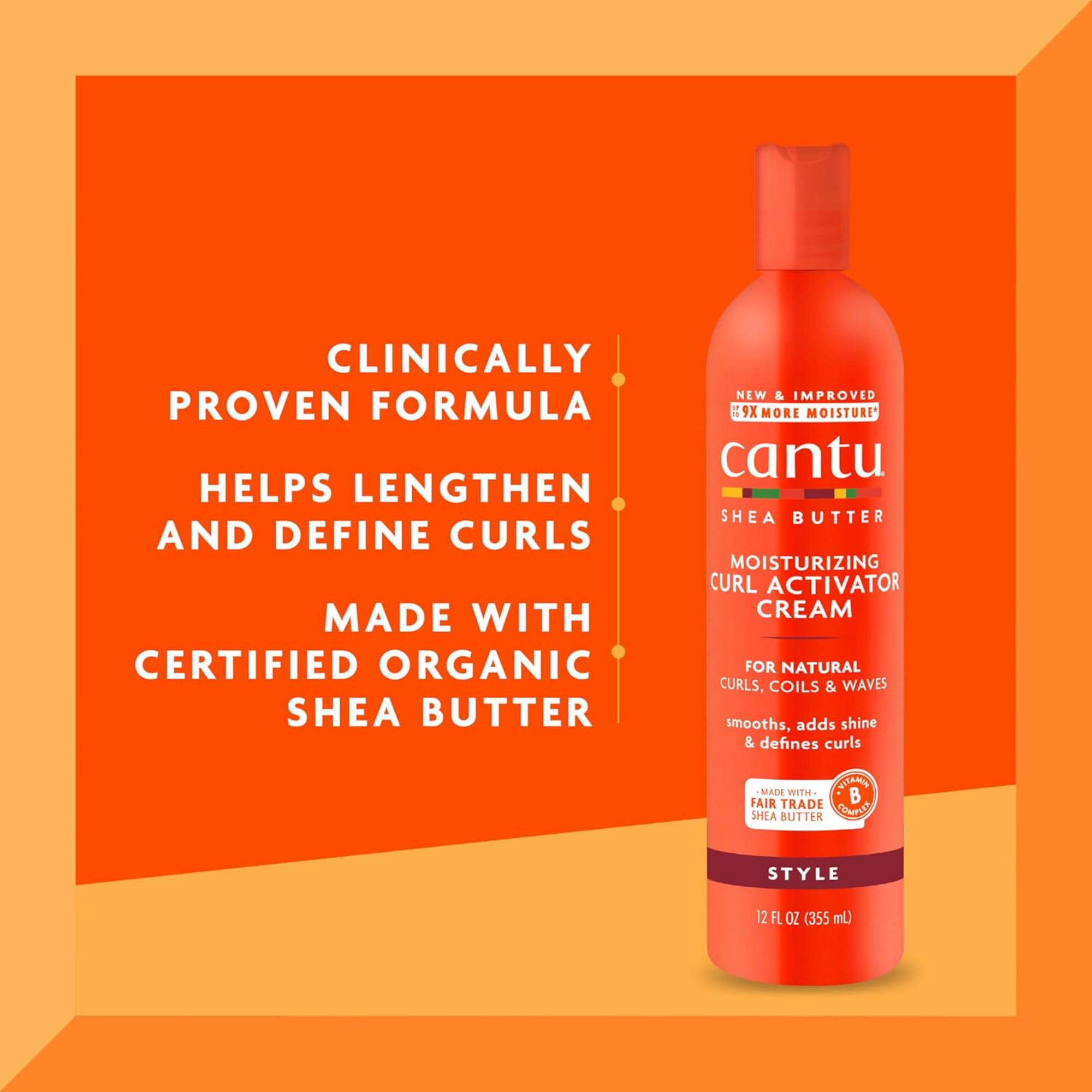 CANTU SHEA BUTTER MOISTURISING CURL ACTIVATOR 355ml