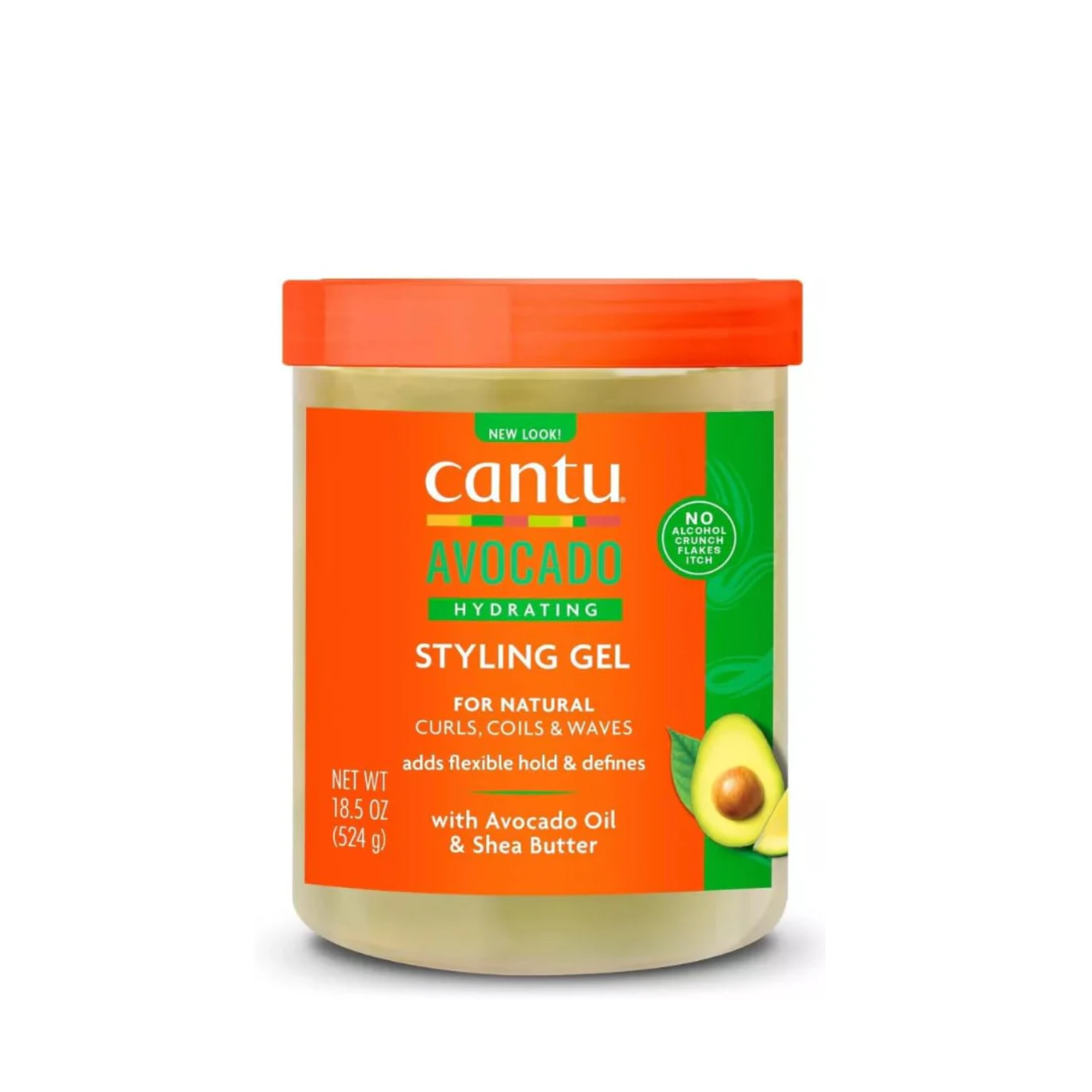Cantu Avocado Hydrating Gel Avocado oil & Shear Butter 524g