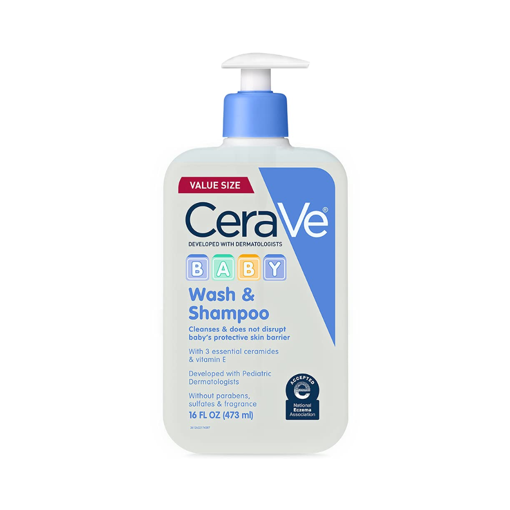 CeraVe Baby Wash & Shampoo 473ml