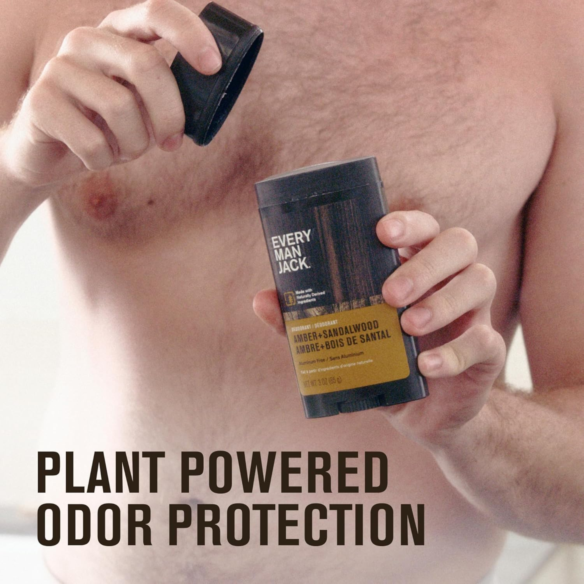 Every Man Jack Amber + Sandalwood Men’s Deodorant 85g