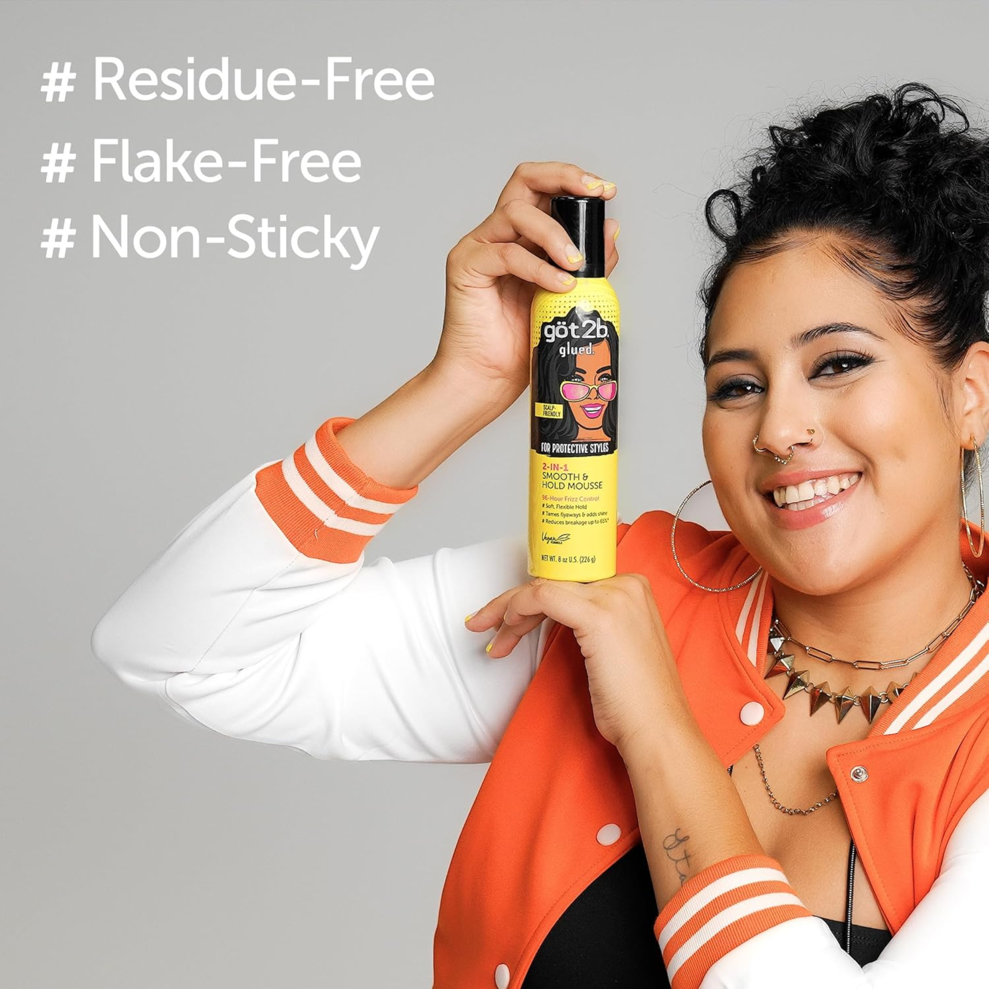 Got2B Glued Smooth & Hold Mousse (226g)