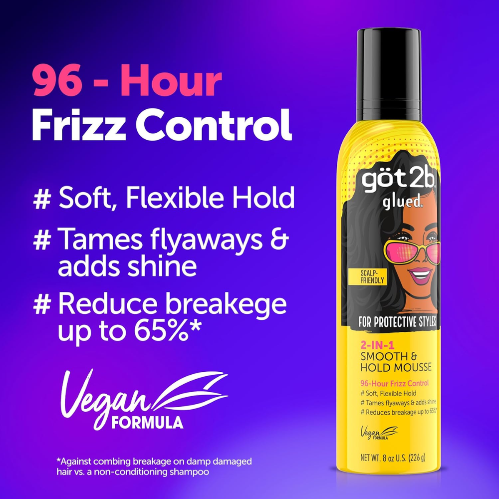 Got2B Glued Smooth & Hold Mousse (226g)