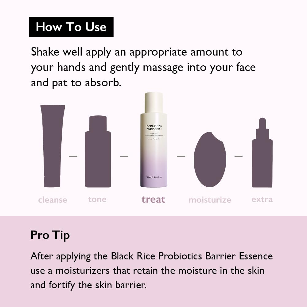 Haruharu Wonder Black Rice Probiotics Barrier Essence – 120ml