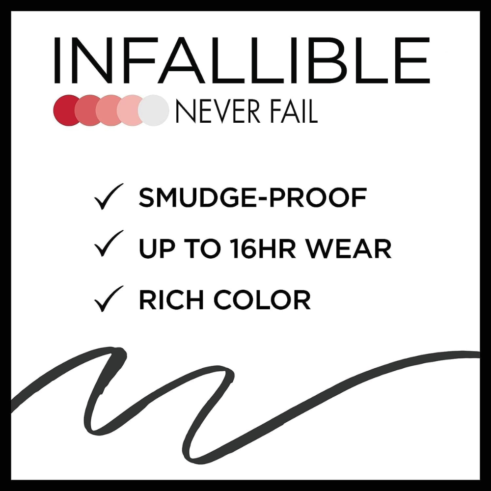 L'Oreal Paris Infallible Never Fail Mechanical Pencil Eyeliner – Black
