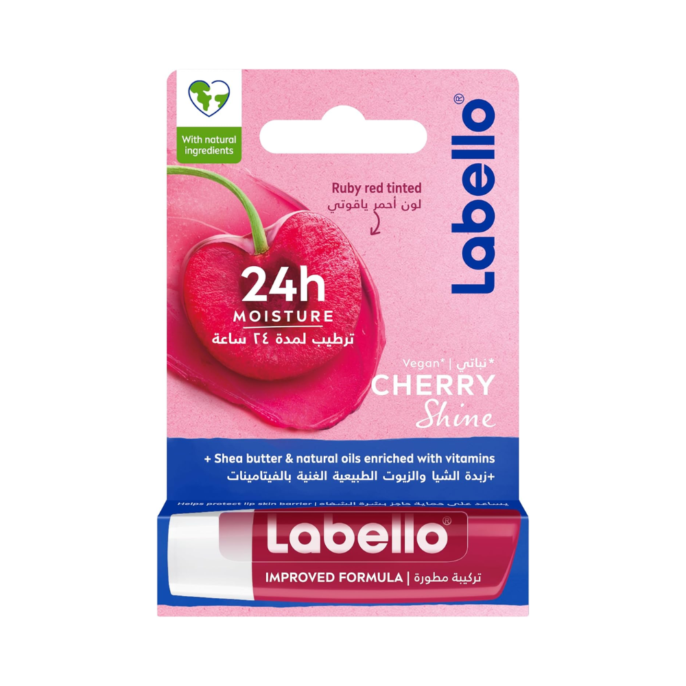 Labello Cherry Shine Fruity Lip Balm