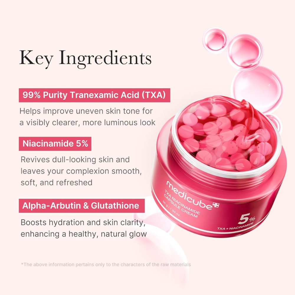 MEDICUBE Capsule Cream TXA + Niacinamide 50ml