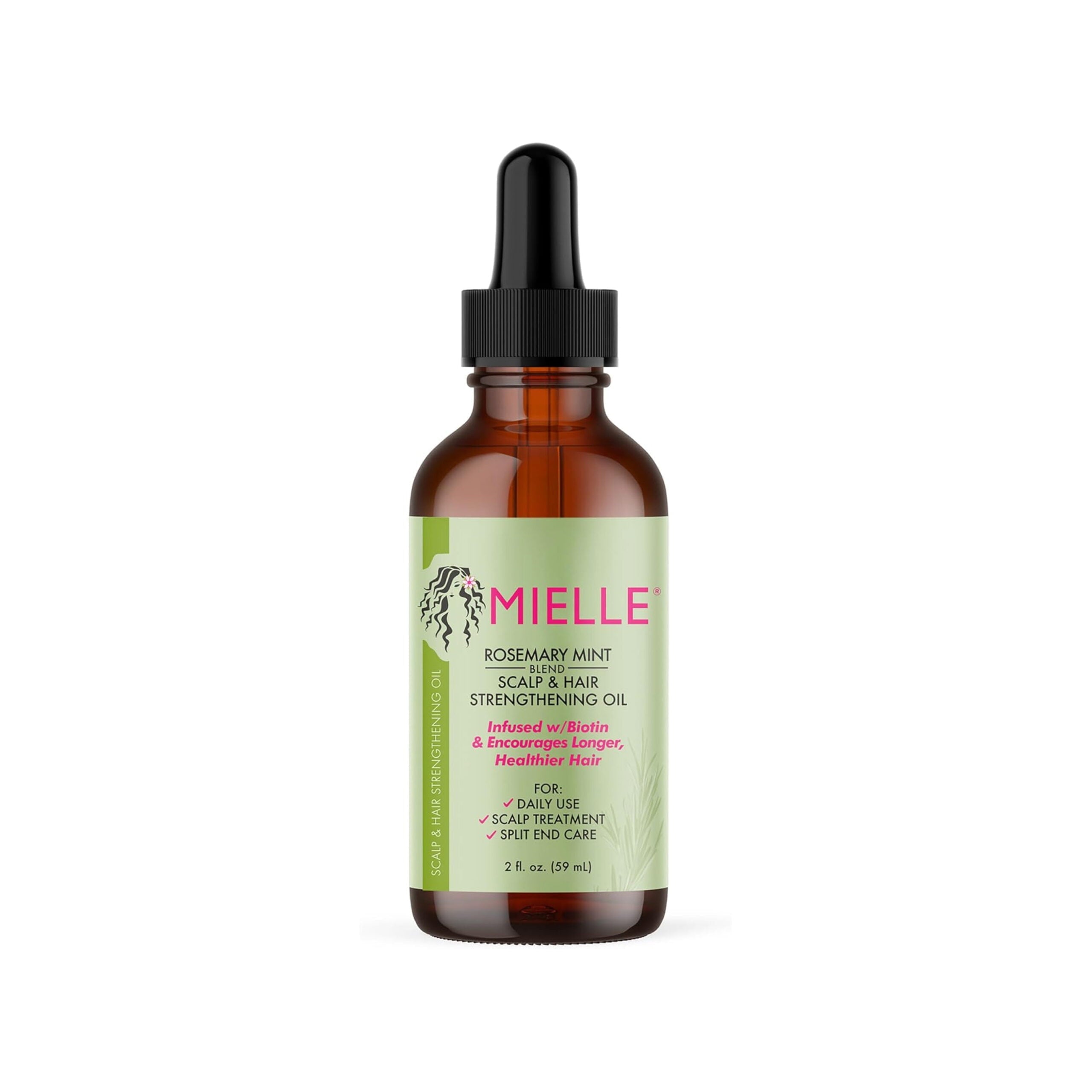 MIELLE ROSEMARY MINT SCALP AND HAIR STREGTHENING OIL 59ML