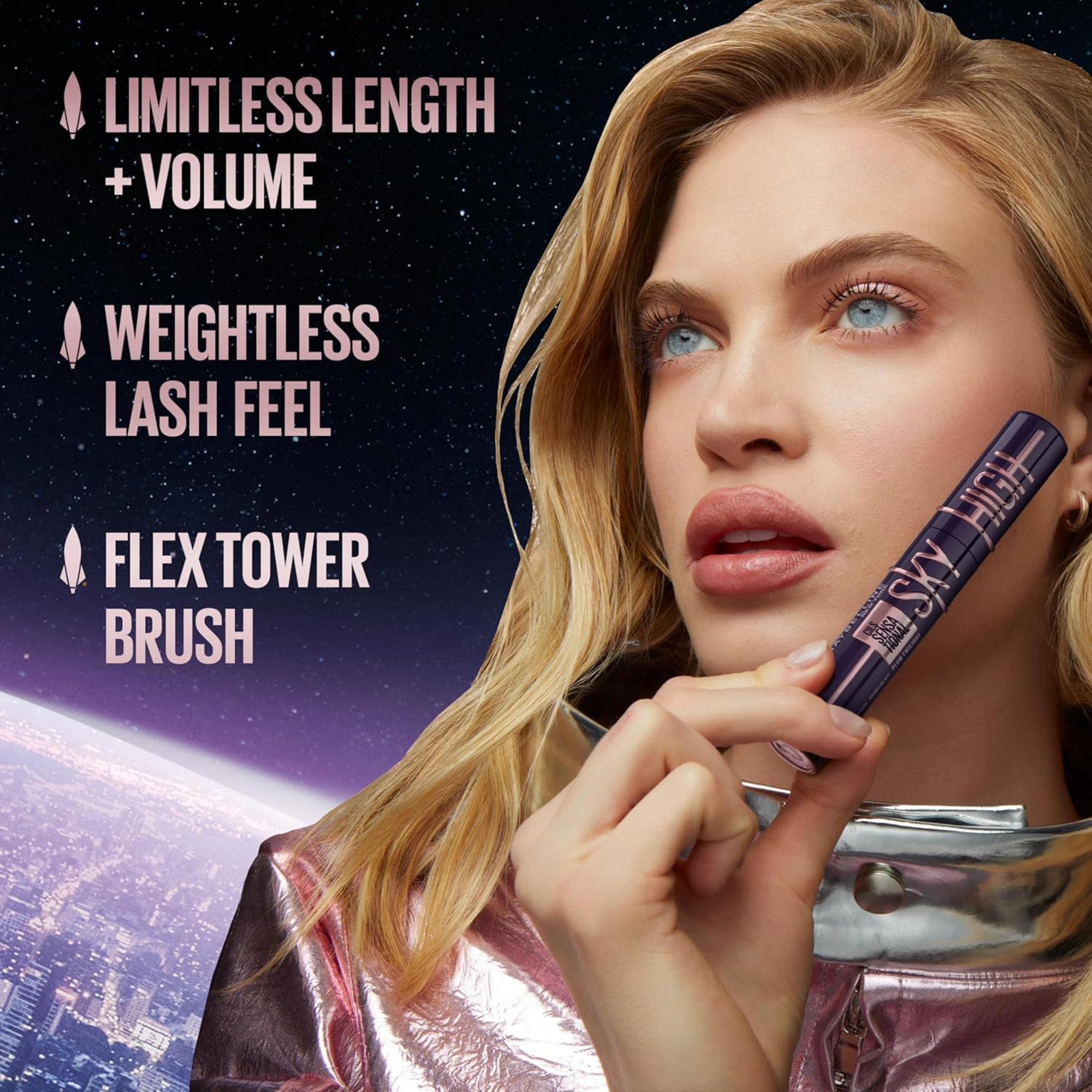 Maybelline Lash Sensational Sky High Mascara – 01 Very Black
