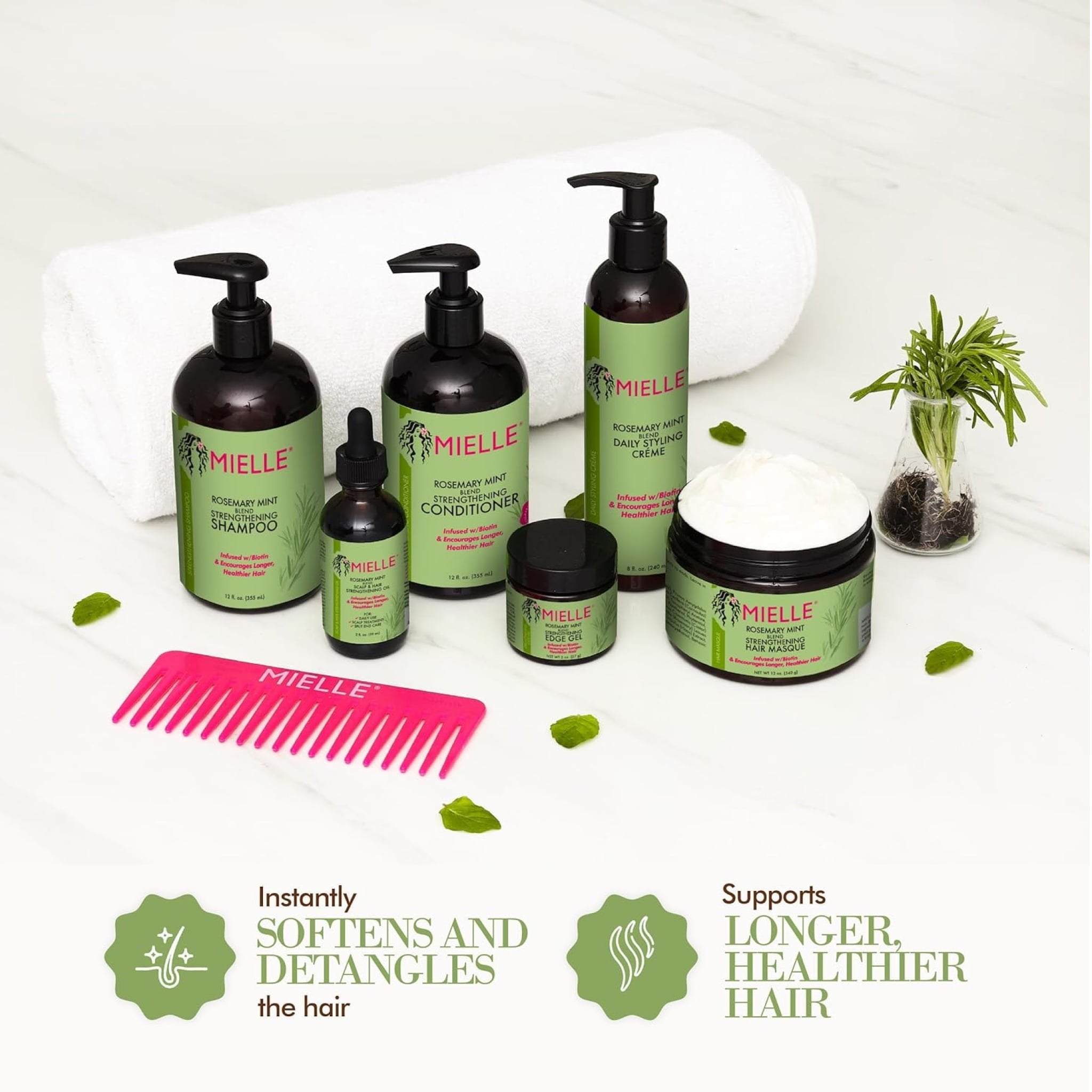 Rosemary Mint Strengthening Leave-In Conditioner 355ml