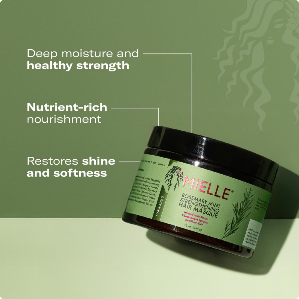 Mielle Rosemary Mint Strengthening Masque 340g