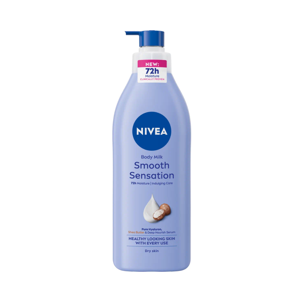 NIVEA Irresistibly Smooth Body Lotion for Dry Skin – 400ml