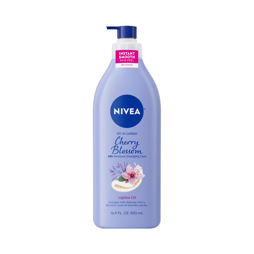 NIVEA Oil Infused Cherry Blossom & Jojoba Oil Body Lotion – 400ml