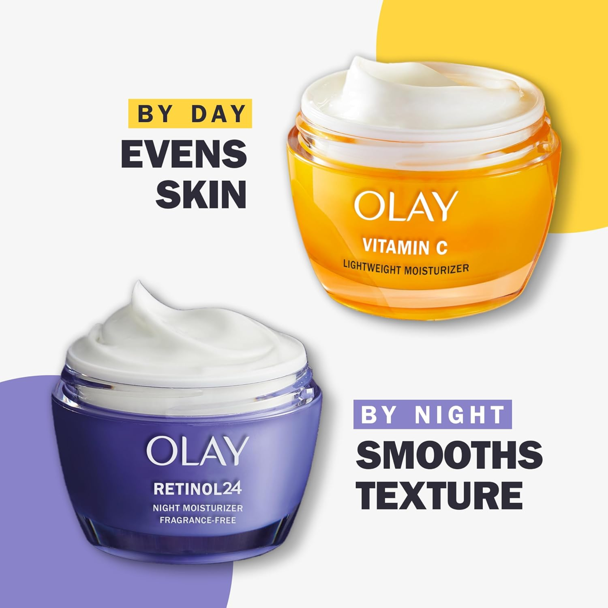 Olay Vitamin C Face Moisturizer, Brightening Cream for Women (48g)