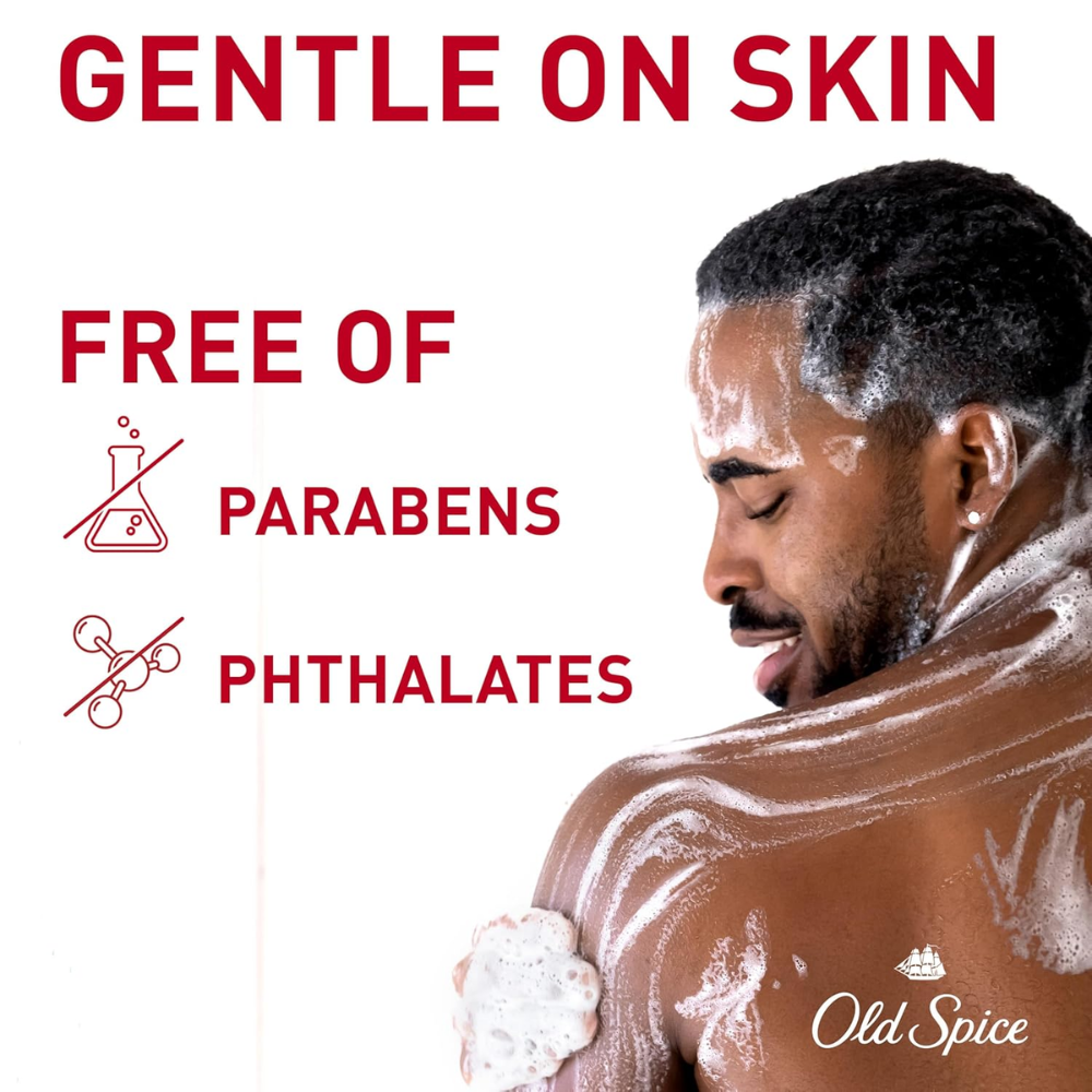 Old Spice GentleMan’s Super Hydration Body Wash – Vanilla + Shea Butter 591ml