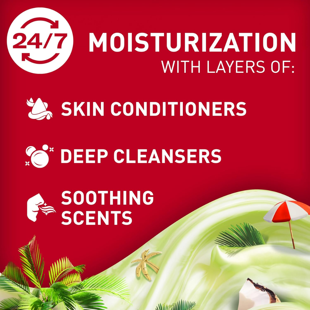 Old Spice GentleMan’s Super Hydration Body Wash – Fiji (Palm Tree + Coconut Scent) 591ml