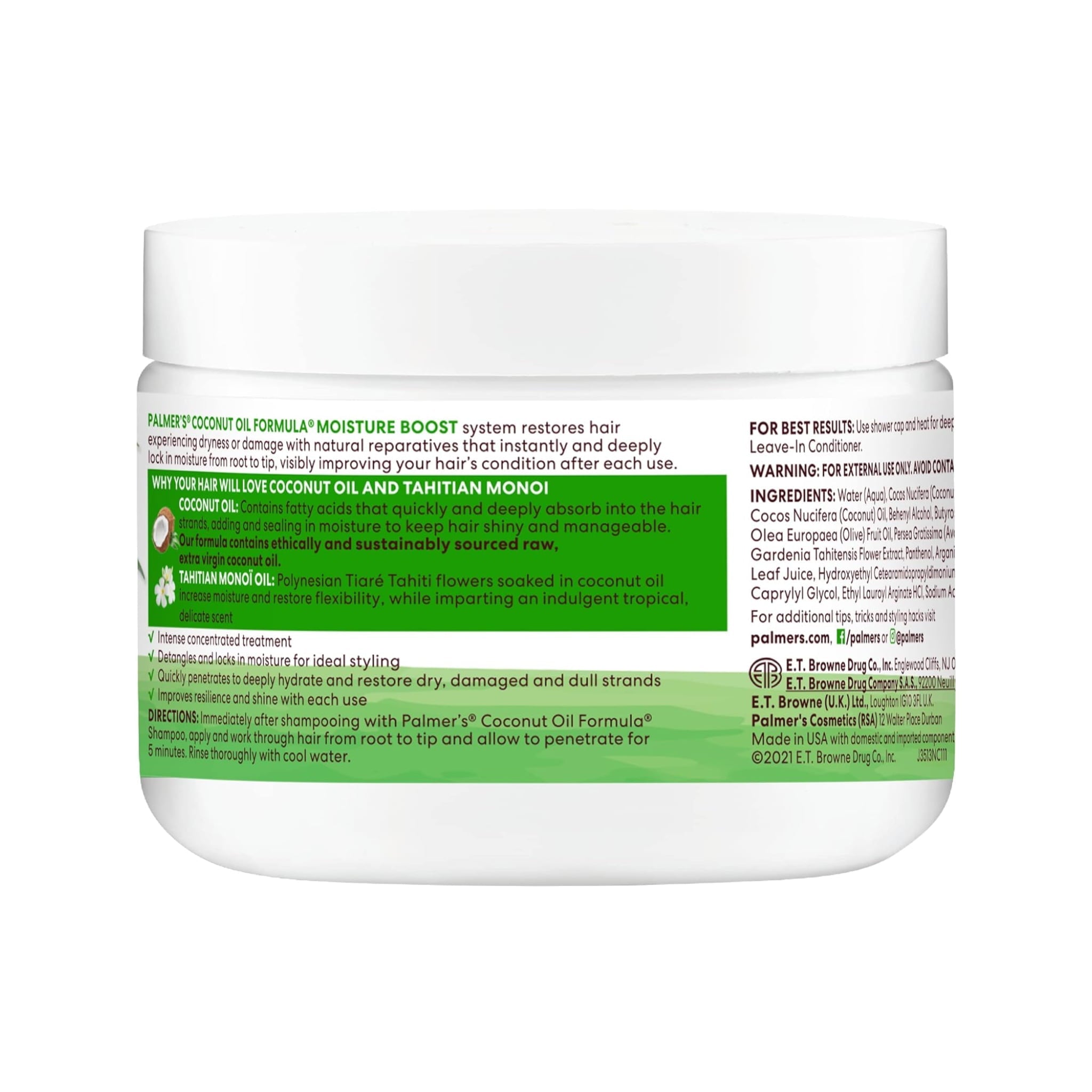 Palmer's Coconut Oil Formula Moisture Boost Deep Conditioner 340g