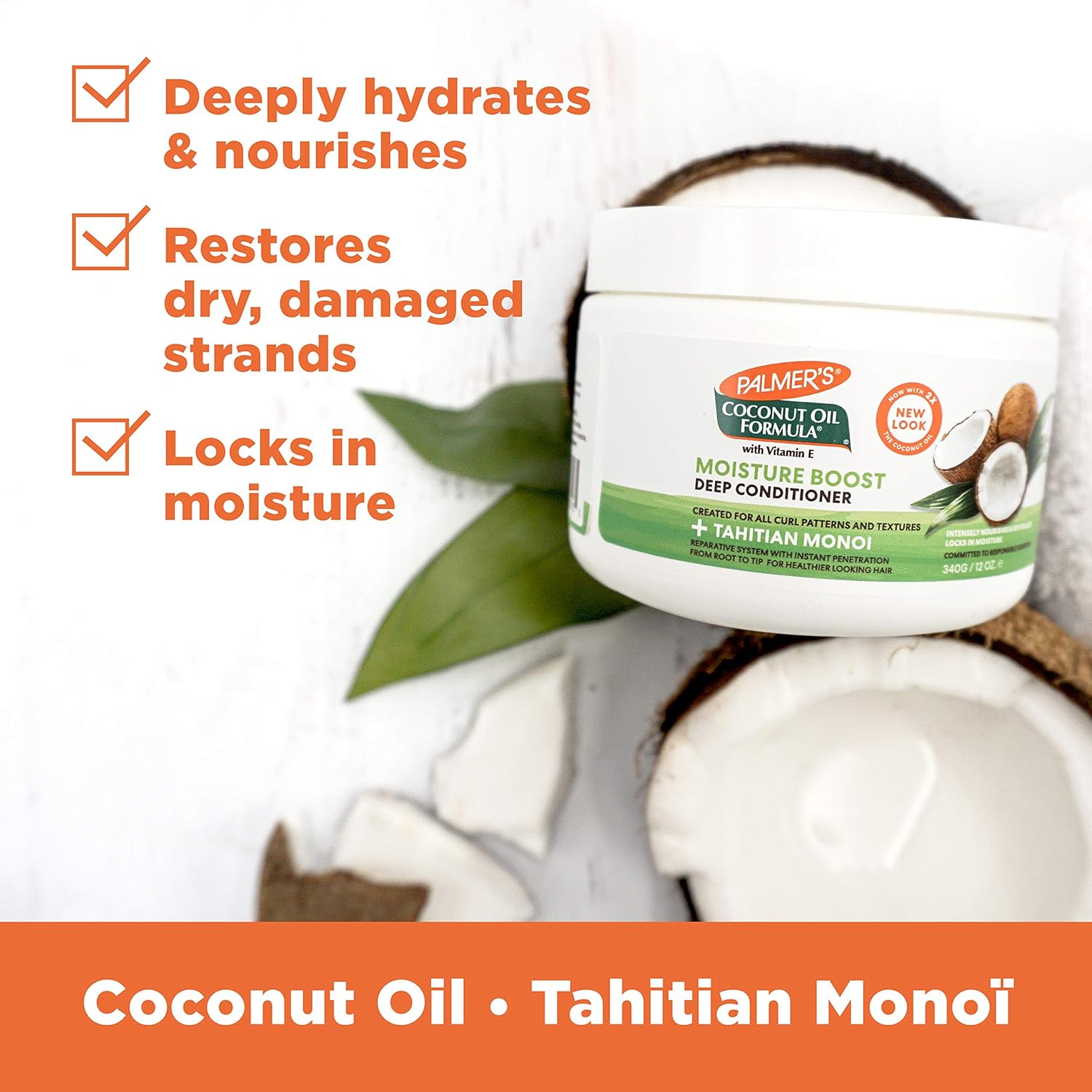 Palmer's Coconut Oil Formula Moisture Boost Deep Conditioner 340g