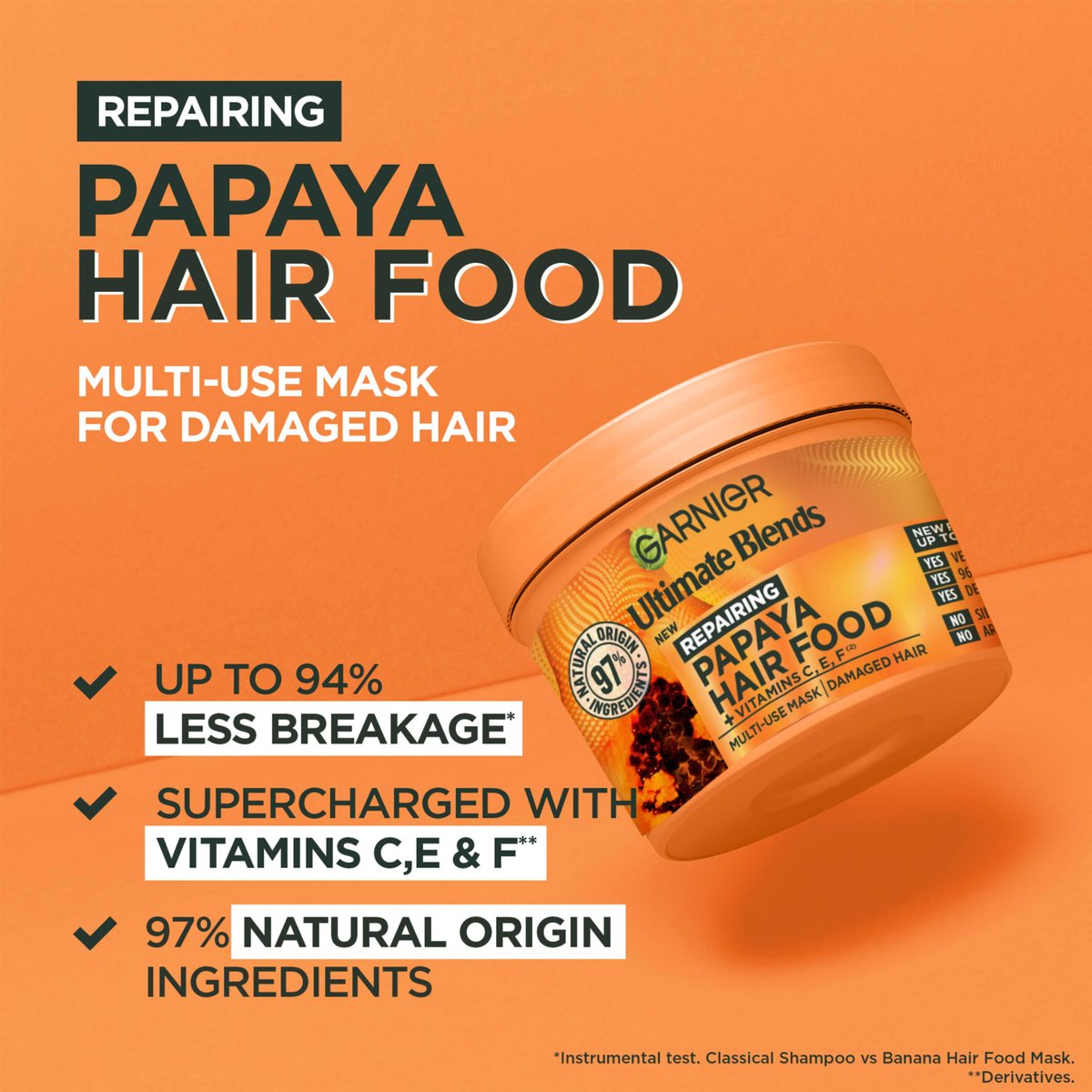 Garnier Fructis Papaya And Amla Hair food (400ml)