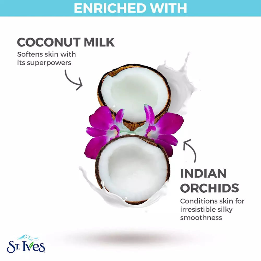 St. Ives Softening Coconut & Orchid Body Lotion – 600ml