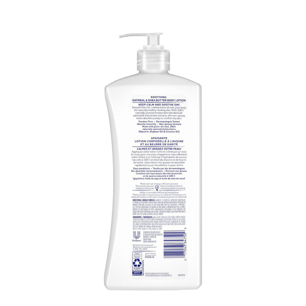 St.Ives Soothing Oatmeal & Shea Butter Body Lotion 621ml