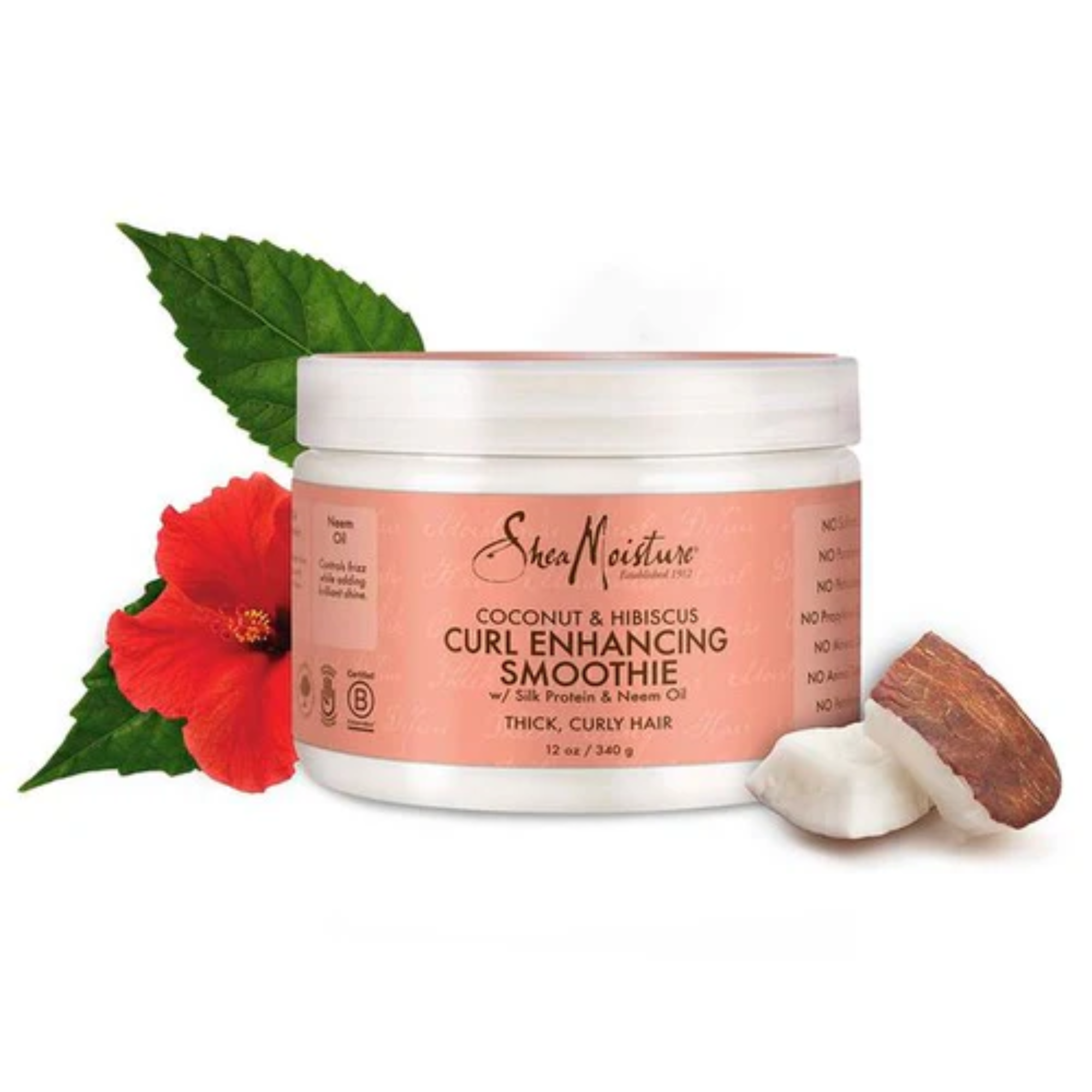 SheaMoisture Coconut & Hibiscus Curl Enhancing Smoothie – 340g