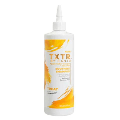 Cantu Txtr By Apple Cider Vinegar + Tea Tree Soothing Shampoo 473ml