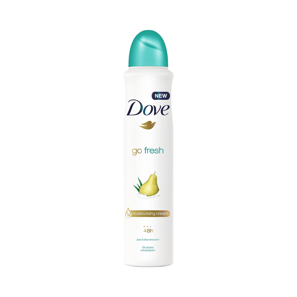 Dove Go Fresh Pear & Aloe Vera Anti-Perspirant Deodorant Aerosol – 250ml