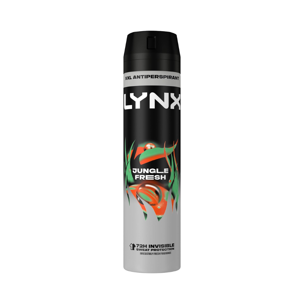 Lynx Jungle Fresh 72hr Anti-Perspirant Deodorant Spray for Men 250ml