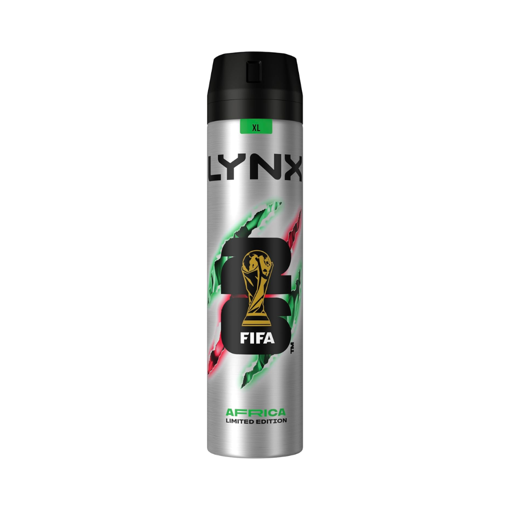 Lynx FIFA Africa XL Anti-Perspirant Spray 250ml