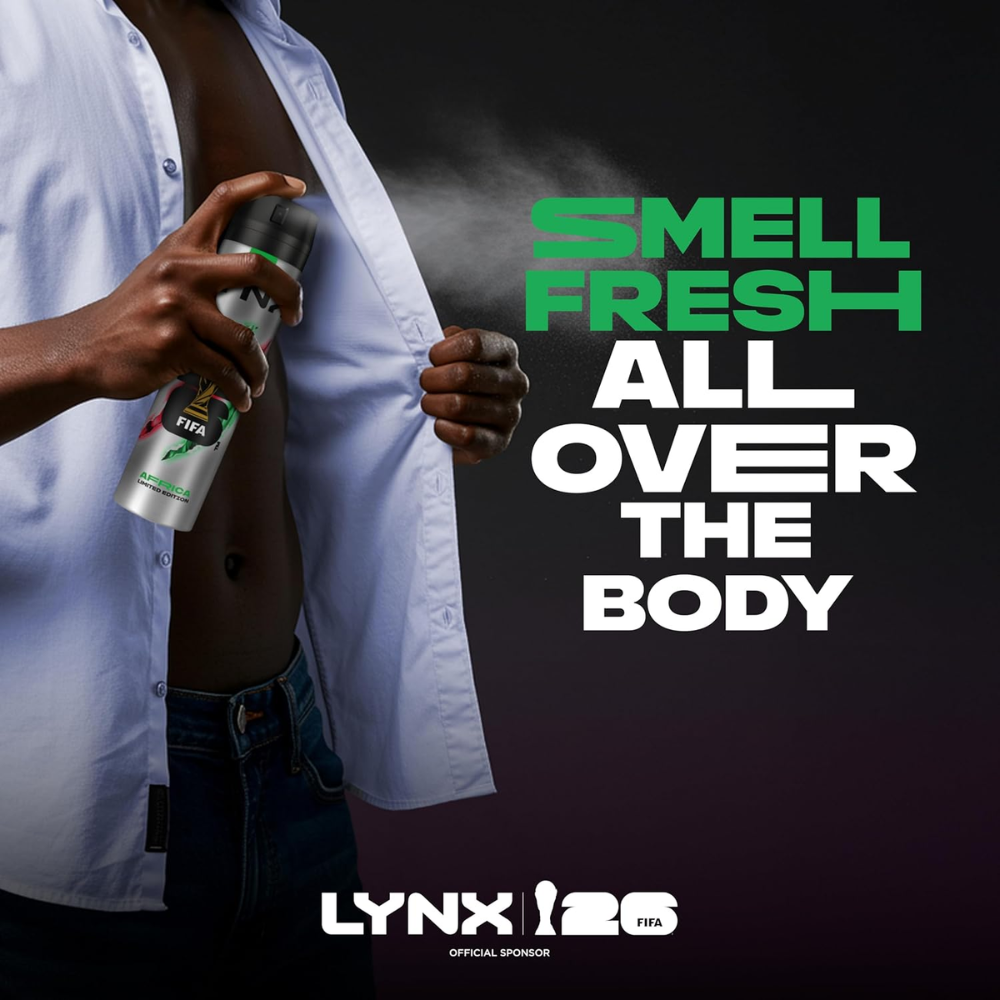 Lynx FIFA Africa XL Anti-Perspirant Spray 250ml