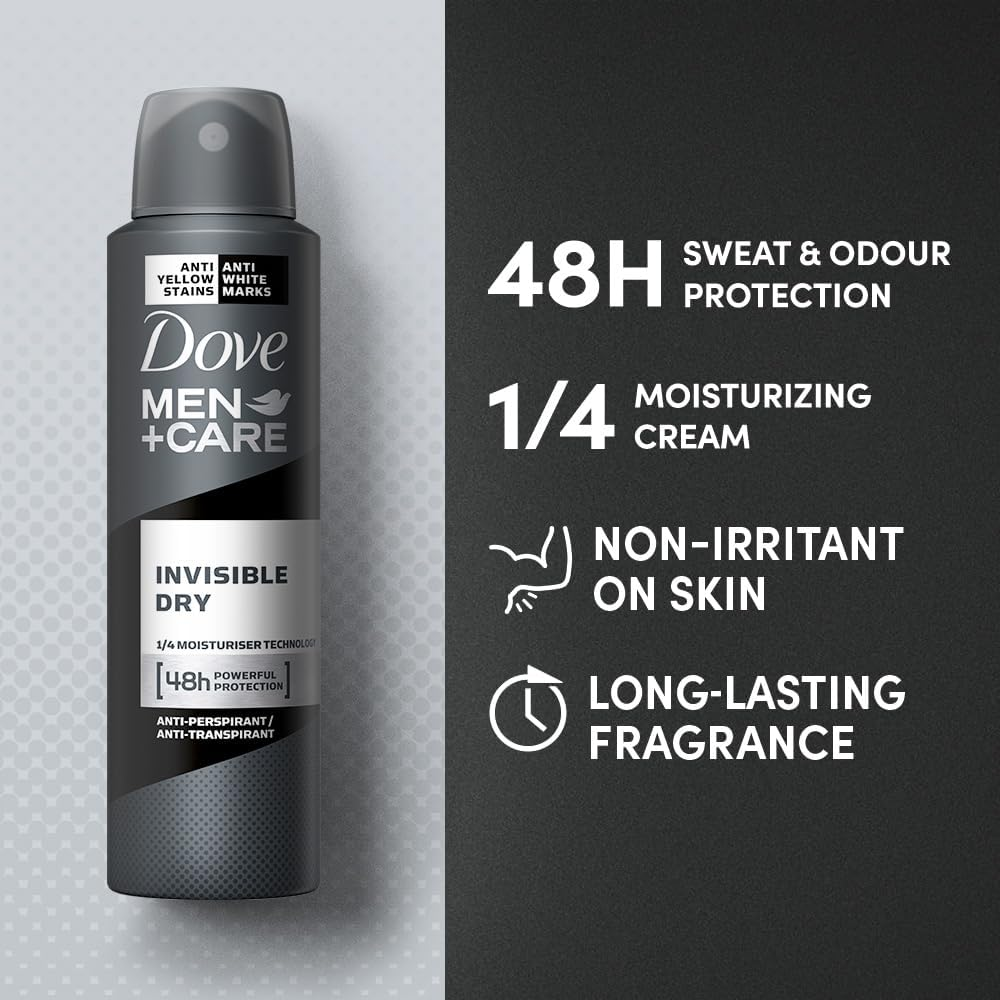 Dove Men+Care Invisible Dry Deodorant 200ml