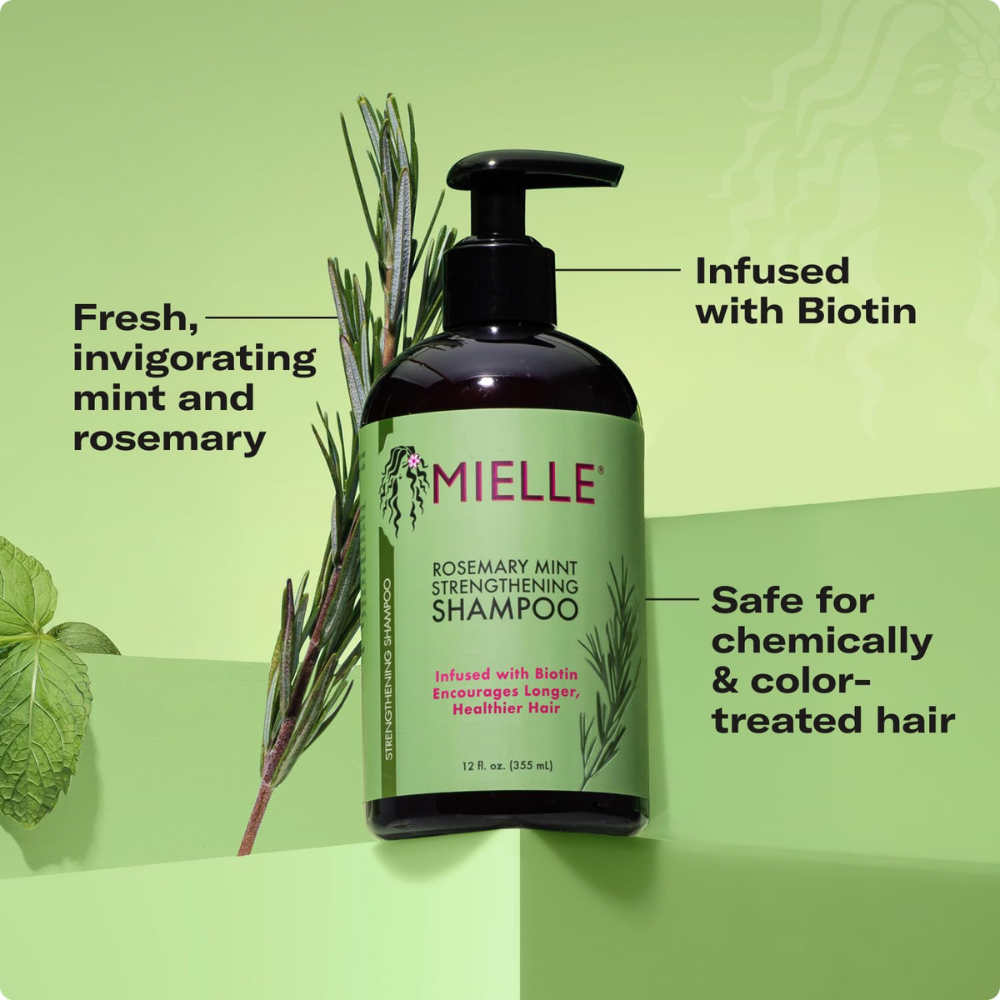 Mielle Rosemary Mint Strengthening Shampoo 355ml
