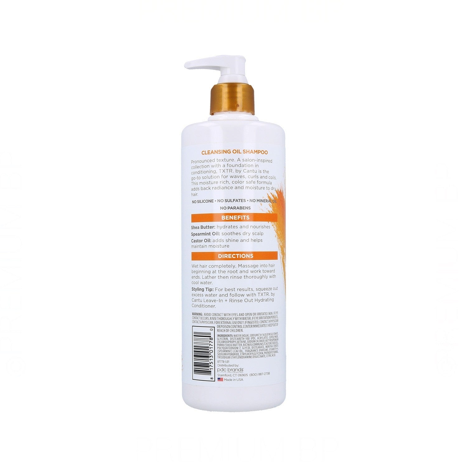 TXTR by Cantu Color Treated + Curls Cleansing Oil Shampoo 473ml