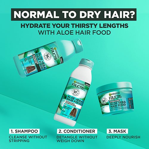Garnier Fructis Aloe Vera Hair Food Conditoner 350ml