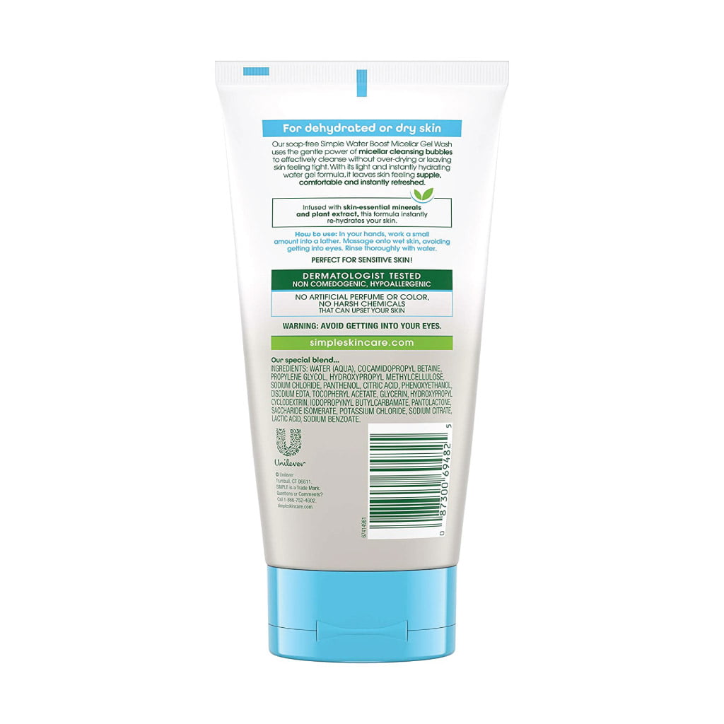 Simple Micellar Facial Gel Wash