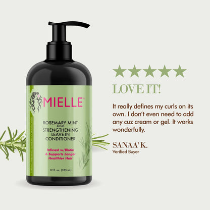 Rosemary Mint Strengthening Leave-In Conditioner 355ml