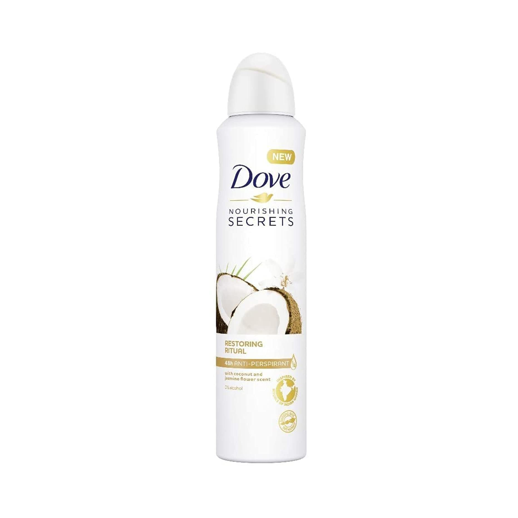 Dove Nourishing Secrets Restoring Ritual Dry Spray Antiperspirant (250ml)