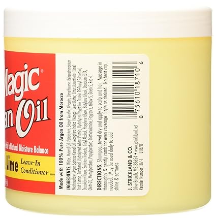 Blue Magic Argan Oil Mango/Lime Leave In Conditioner 390g