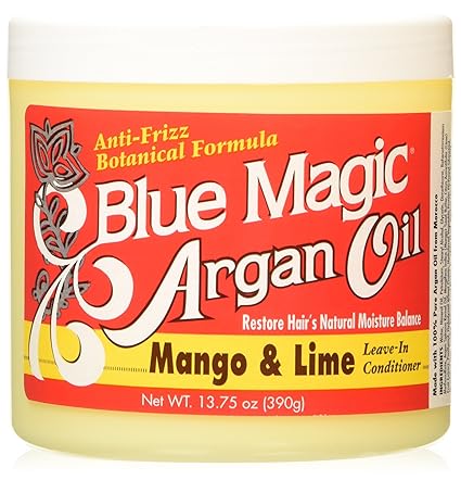 Blue Magic Argan Oil Mango/Lime Leave In Conditioner 390g