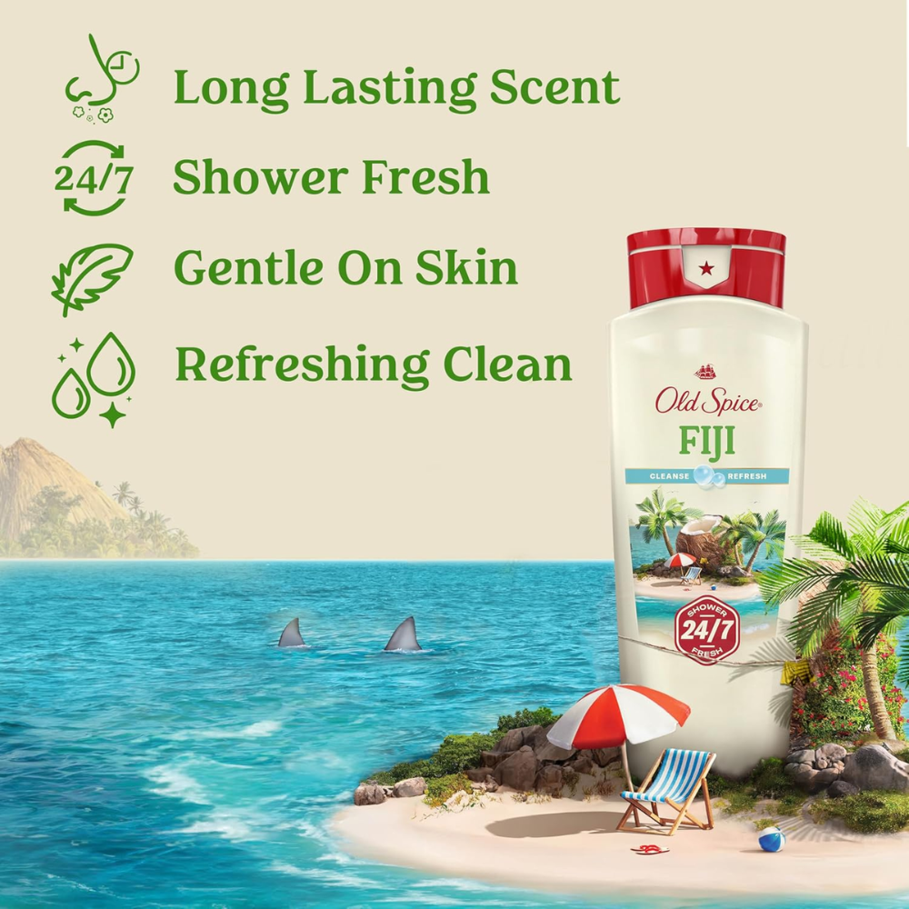 Old Spice Fiji Body Wash – 532ml