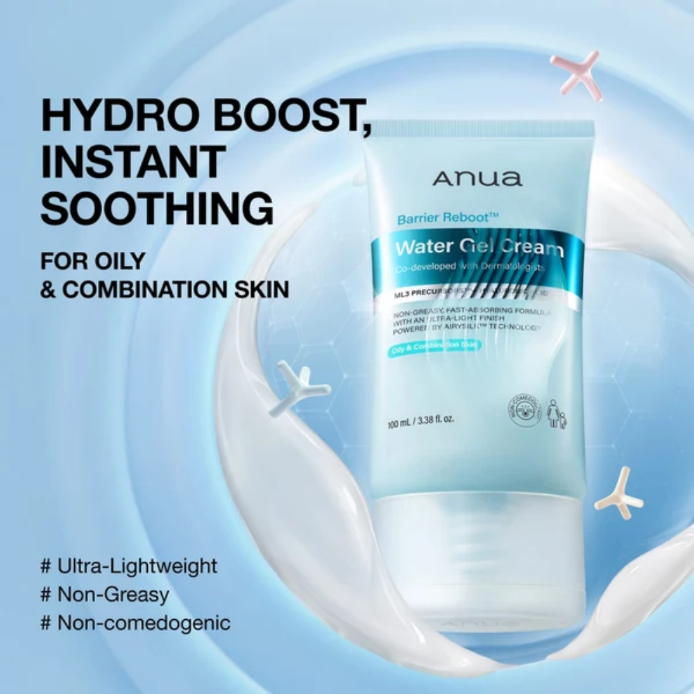 ANUA Barrier Reboot Water Gel Cream 100ml